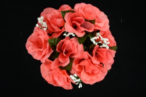 Coral Candle Ring for Pillar Candle (Lot of 1) SALE ITEM